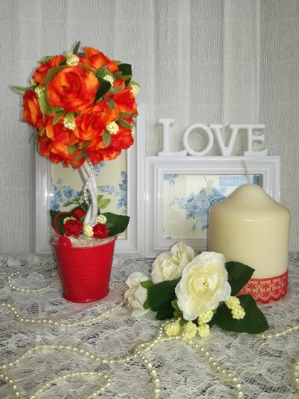 Топиарии : Топиарий "Роза"