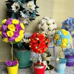 Топиарии : Топиарий "Роза"